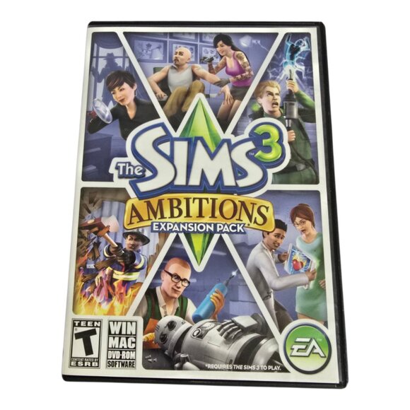 The Sims 3: Ambitions Expansion Pack for PC (Windows/Mac, 2010) CIB Complete! - Picture 1 of 4